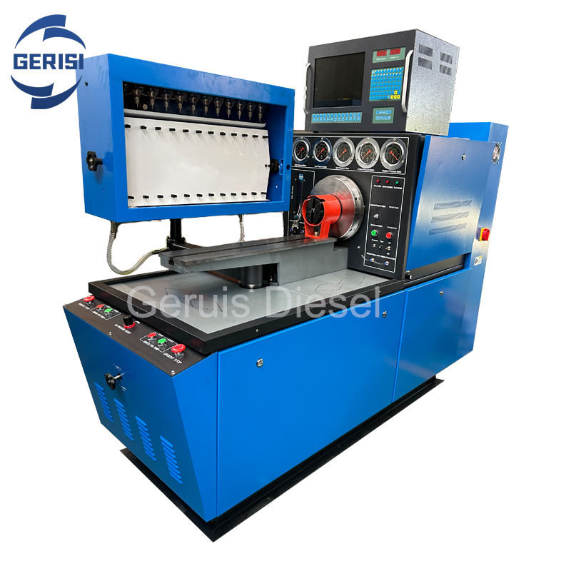 Blue color BD860 Diesel fuel injection pump test bench 